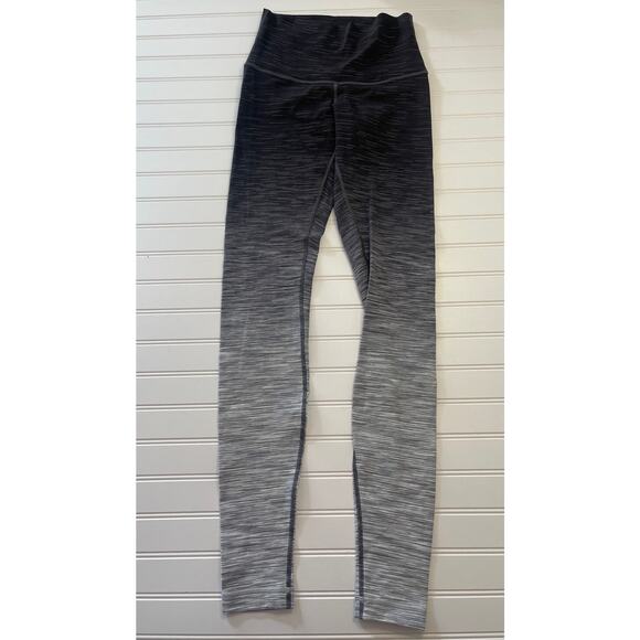 EUC Lululemon Wunder Under Hi-Rise Tight Ombre Melange Leggings - Size Women's 8 - Picture 2 of 9